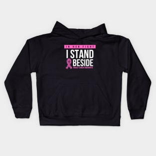 Breast Cancer Awareness Breast Cancer Warrior Kids Hoodie